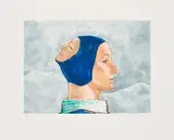 Katsura Funakoshi, Smell of Snow, 1998, Farbaquatinta auf Bütten