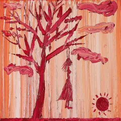 Ouyang Chung, "Suicide", 2008, Öl auf Leinwand
