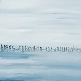 Ouyang Chung, "Long March", 2008, Öl auf Leinwand