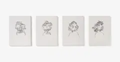 Andreas Slominski, Fallensteller (Genossenschaft), 1988, Jeweils: Offset auf Fotoleinwand