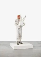 John Isaacs, Untitled (What Makes Certain), 1995, Mixed Media (Fiberglas, Kleidung, Stoff)