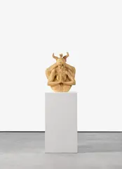 Self Portrait, No. 2 (The Heretic) by Liza Lou, 2004, Mixed Media (Kunstharz, Stahl, Glasperlen), sold Jun 2021