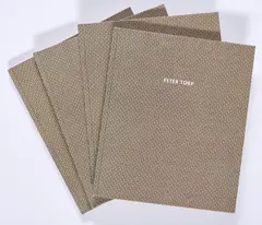 Vier Bücher zu seinen Zeichnungen mit je einer beiliegenden Zeichnung by Peter Torp, 2000, Jeweils: Bleistift und Aquarell auf Velin, sold Jun 2021