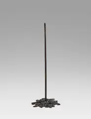 Benjamin Bergmann, Wischmop, 2013, Bronze, braun patiniert