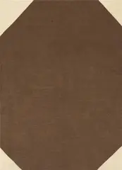 Sergej Jensen, Ohne Titel, 2007, Zwei aneinandergenähte Stoffe auf Leinwand