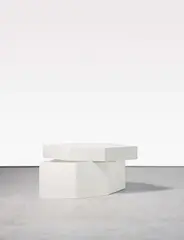 Pappkarton by Katharina Fritsch, 1999, Kunststoff, weiß gefasst, sold Jun 2022