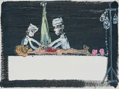 Ouyang Chung, "Operating Room", 2008, Öl auf Leinwand