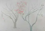 Rosilene Luduvico, A chuva ajuda a gente a se ver (Rain helps us to see each other again), 2006, Öl auf Leinwand