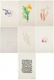 Thomas Schütte, Tattoo, 1996, Jeweils: Farblithografie auf Japan