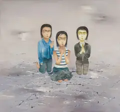 Lei Wang, Sincerely Insincere, 2007, Öl auf Leinwand