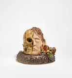 Carolein Smit, Wendekopf 2, 2011, Keramik, farbig gefasst und glasiert