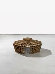 Los Carpinteros, Sala de Lectura Octogonal (Prototipo), 2013, Cortenstahl