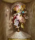 G.L. Brierley, "Pacifier II", 2011, Öl auf Holz