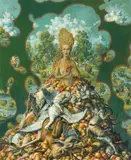 Julie Heffernan, "Self-Portrait as Great Heap", 2009, Öl auf Leinwand