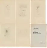 Wols, Jean Paulhan, 1948, 5 Radierungen auf Van Gelder Zonen (Wasserzeichen), eingebunden in Publikation