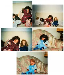 Gregor Schneider, Puppen, 1994/95, Jeweils: C-Print