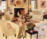 Laurie Simmons, Beige Living Room