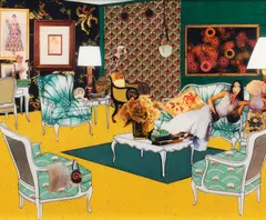 Laurie Simmons, Green Room, 2002, C-Print