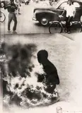 Malcolm W. Browne, Burning Monk, Saigon, Vietnam, 11 June 1963, 1963, Gelatinesilberabzug (Pressefoto)