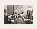 Lee Friedlander, "NYC" (Father Duffy), 1974. Späterer Abzug (1990er), Gelatinesilberabzug