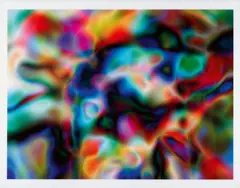 Substrat 3I by Thomas Ruff, 2002, Inkjet-Print auf Aluminiumplatte aufgezogen unter Acrylglas, sold Sep 2020