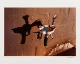 William Eggleston, Untitled (drinking fountain / brown wall)
