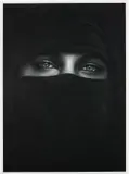 Untitled (O) by Robert Longo, 2013, Archival pigment print, on Epson Hot-Pressed paper, with full margins,, sold Jan 2016