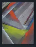 Tauba Auerbach, Untitled, 2011, Screenprint in colours, on black wove paper, with full margins,