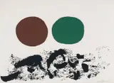 Various Artists, Six works by Adolf Gottlieb; Josef Albers; Paul Jenkins; Max Ernst; and Victor Vasarely, 1967; 1966; 1987; 1972; and 1969, Two screenprints by Adolph Gottlieb and Josef Albers, three lithographs (one with collage) by Paul Jenkins, Max Ernst, and Victor Vasarely, all in colours, the prints on various wove papers, with full margins and full sheets, plus one aluminium multiple by Victor Vasarely,