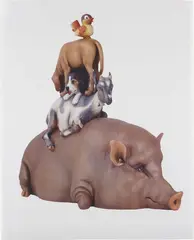 Stacked by Jeff Koons, 2003, Photolithograph in colours, on wove paper, with full margins,, sold Jan 2016