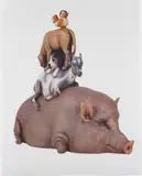 Jeff Koons, Stacked, 2003, Photolithograph in colours, on wove paper, with full margins,