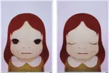 Cosmic Girls by Yoshitomo Nara, 2008, The complete set of two offset lithographs in colours, on wove paper, with full margins,, sold Jan 2016
