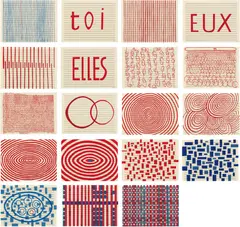 Louise Bourgeois, Fugue, 2003-05, The complete set of 19 screenprints in colours, on Stonehenge cream paper, the full sheets,