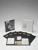 Marcel Duchamp, À L’Infinitif (The White Box), 1967, Screenprint on vinyl mounted to Plexiglas (as issued) with 79 facsimile notes, contained in seven black paper folders,