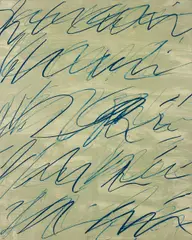 Roman Notes V, from Roman Notes by Cy Twombly, 1970, Offset lithograph in colours, on heavy offset paper, the full sheet,, sold Jun 2016