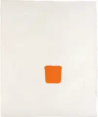 Lee Ufan, Untitled, from Dialogue, 2007, Carborundum print in colours, on Moulin de Larroque paper, with full margins,