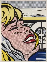Shipboard Girl by Roy Lichtenstein, 1965, Farboffsetlithographie auf Papier, sold Jun 2016