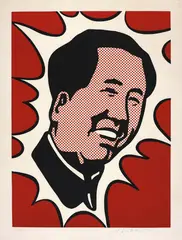 Mao by Roy Lichtenstein, 1971, Lithograph in colours, on Arches paper, with wide margins,, sold Jun 2016