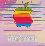 Andy Warhol, Apple, from Ads, 1985, Unique screenprint in colours, on Lenox Museum Board, the full sheet,