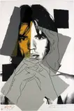 Andy Warhol, Mick Jagger, 1975, Screenprint in colours, on Arches Aquarelle (Rough) paper, the full sheet,