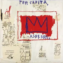 Jean-Michel Basquiat, Per Capita, 1983/2001, Screenprint in colours, on wove paper, the full sheet,