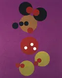 Minnie (Pink Glitter) by Damien Hirst, screenprint in colours with glitter, on wove paper, sold Jun 2016
