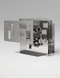 Nicolas Schöffer, Luxus XII, 1969, Chrome-plated brass and steel,