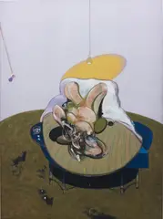 Lying Figure by Francis Bacon, 1969/2015, Diasec mounted giclée print in colours, on Alu Dibond support, the full sheet,, sold Jun 2016