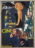 Rotella, Marilyn bellezza eterna, 1982, Screenprint in colours, with collage, on linen stretched onto a wooden stretcher (as issued),