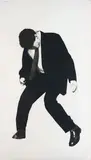 Robert Longo, James, from Men in the Cities, 1999, Lithograph, on Arches paper, with full margins,