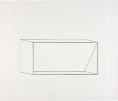 Untitled: one plate by Donald Judd, 1978, Etching, on wove paper, with full margins,, sold Jun 2016
