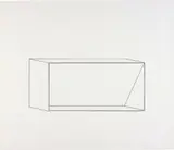 Donald Judd, Untitled: one plate, 1978, Etching, on wove paper, with full margins,
