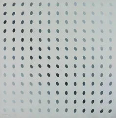 Untitled (Nineteen Greys B) by Bridget Riley, 1968, Screenprint in colours, on card, the full sheet,, sold Jun 2016