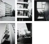 Architektur II by Günther Förg, 1993, The complete set of five gelatin silver prints, on Orwo Baryt paper, the full sheets,, offered Jun 2016
